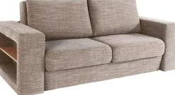 LOOKS by Wolfgang Joop 3-Sitzer »Looksvb« Verwandlungssofa: aus Sofa wird Sofa mit 2 Hockern, mit Regalfunktion