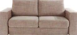 LOOKS by Wolfgang Joop 3-Sitzer »Looksvb« Verwandlungssofa: aus Sofa wird Sofa mit 2 Hockern, mit Regalfunktion