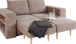 LOOKS by Wolfgang Joop 2,5-Sitzer »Looksvb« Verwandlungssofa: aus Sofa wird Sofa mit 2 Hockern, mit Regalfunktion