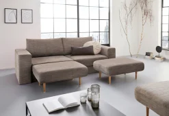 LOOKS by Wolfgang Joop 4-Sitzer »Looksv« Verwandlungssofa: aus Sofa wird Sofa mit 2 Hockern