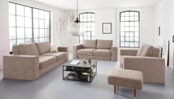 LOOKS by Wolfgang Joop 4-Sitzer »Looksv« Verwandlungssofa: aus Sofa wird Sofa mit 2 Hockern