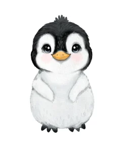 Lüttenhütt Bild mit Rahmen »oder Poster, Süßer Pinguin« Fantasy | Pinguine | Tiere 1 Stk. tlg. HD Premium Druck