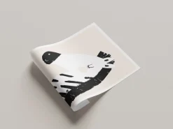 Lüttenhütt Bild mit Rahmen »oder Poster, Zebra im Profil« Fantasy | Tiere | Zebra Bilder 1 Stk. tlg. HD Premium Druck