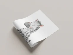 Lüttenhütt Bild mit Rahmen »oder Poster, Zebra« Fantasy | Tiere | Zebra Bilder 1 Stk. tlg. HD Premium Druck