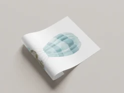 Lüttenhütt Bild mit Rahmen »oder Poster, Schlafender Hase in Heißluftballon« Ballonfahren | Fantasy | Heißluftballon | Tiere 1 Stk. tlg. HD Premium Druck