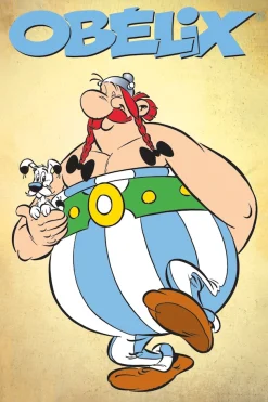 LuckyLinde Leinwandbild »Obelix und Idefix« Fantasy | Figuren | Film | Filmfiguren 1 Stk. tlg. Canvasbild Wanddeko Bild zum Film "Kampf der Häuptlinge"