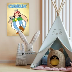 LuckyLinde Leinwandbild »Obelix und Idefix« Fantasy | Figuren | Film | Filmfiguren 1 Stk. tlg. Canvasbild Wanddeko Bild zum Film 