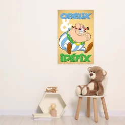 LuckyLinde Leinwandbild »Obelix und Idefix II« Fantasy | Figuren | Film | Filmfiguren 1 Stk. tlg. Canvasbild Wanddeko Bild zum Film "Kampf der Häuptlinge"