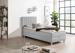 Maintal Boxbett mit Bettkasten und Kaltschaum-Topper