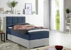 Maintal Boxspringbett mit Bettkasten und Topper