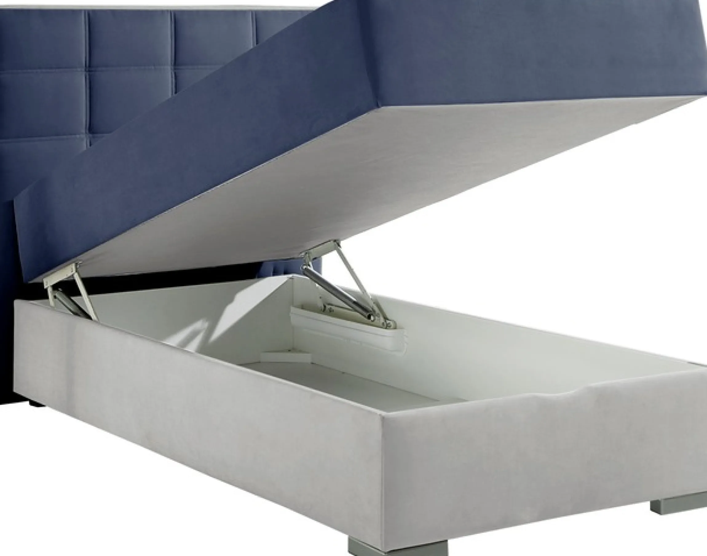 Maintal Boxspringbett mit Bettkasten und Topper
