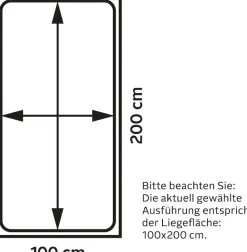 Maintal Boxspringbett verstellbare Kopfstütze