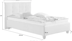 Maintal Polsterbett inklusive Bettkasten