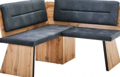 massivline&more Eckbankgruppe »Treviso« 3 tlg. tlg. besteht aus Tisch, Eckbank, Freischwinger