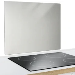 Maximex Küchenrückwand »Edelstahl« Wandblende, Spritzschutz für die Herdwand, Befestigung mit Klebepads
