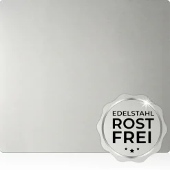 Maximex Küchenrückwand »Edelstahl« Wandblende, Spritzschutz für die Herdwand, Befestigung mit Klebepads
