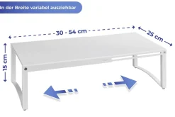Maximex Schrankeinsatz »Teleskop« ausziehbar von 30-54 cm, mehr Stauraum im Schrank, Tragkraft 5 kg