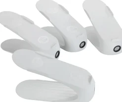 Maximex Schuhstapler »4er« Set, 4 Stk. tlg. Schuhhalter, 50 % mehr Platz im Schuhschrank, Kunststoff, 4-teilig