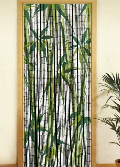 Maximex Türvorhang »Modell Bamboo« Hakenaufhängung 1 Stk. tlg. Insekten- und Sichtschutz aus Bambus, für Balkon oder Terrasse