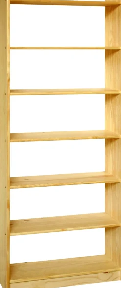 Möbilia Bücherregal 1 Stk. tlg. gefertigt aus massivem Kiefernholz