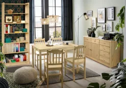 Möbilia Bücherregal 1 Stk. tlg. gefertigt aus massivem Kiefernholz