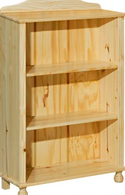 Möbilia Bücherregal 1 Stk. tlg. gefertigt aus massivem Kiefernholz