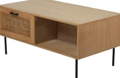 Möbilia Couchtisch »Ailis« Je 1 Schublade, 1 offenes Fach auf beiden Seiten