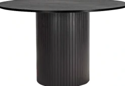 Möbilia Esstisch Sockel mit Lamellendesign