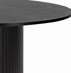 Möbilia Esstisch Sockel mit Lamellendesign