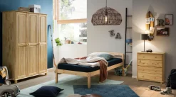 Möbilia Kommode »Chur« aus massiven Kiefernholz, Breite 80 cm, Höhe 102 cm