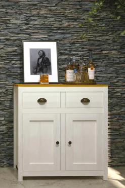 Möbilia Kommode »Sideboard« 1 Stk. tlg. rustikal lackierte Oberfläche