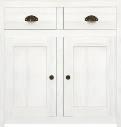 Möbilia Kommode »Sideboard« 1 Stk. tlg. rustikal lackierte Oberfläche