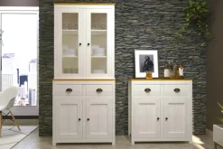 Möbilia Kommode »Sideboard« 1 Stk. tlg. rustikal lackierte Oberfläche