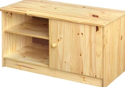 Möbilia Schuhschrank 1 Stk. tlg. gefertigt aus massivem Kiefernholz