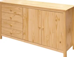 Möbilia Sideboard »Chur« Kommode aus Massivholz Kiefer