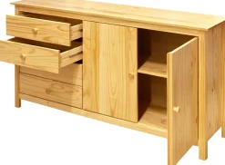 Möbilia Sideboard »Chur« Kommode aus Massivholz Kiefer