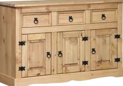 Möbilia Sideboard Kommode im mexikanischen Landhaus-Stil