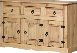Möbilia Sideboard Kommode im mexikanischen Landhaus-Stil