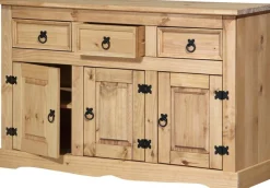 Möbilia Sideboard Kommode im mexikanischen Landhaus-Stil