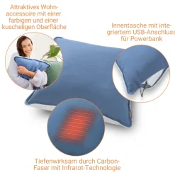 Medisana Sofaheizkissen »HC 150« tiefenwirksam durch Carbon-Faser mit Infrarot, kabellose Anwendung