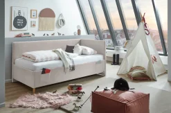 meise.möbel Kinderbett »COOL II« Polsterbett wahlweise mit Bettkasten, Jugendbett inkl. USB Anschlüsse