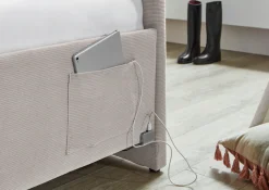 meise.möbel Kinderbett »COOL II« Polsterbett wahlweise mit Bettkasten, Jugendbett inkl. USB Anschlüsse