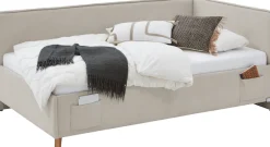 meise.möbel Kinderbett »FUN II« Polsterbett wahlweise mit Bettkasten, Jugendbett inkl. USB-Anschluss