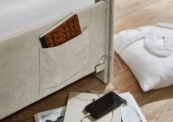 meise.möbel Kinderbett »FUN II« Polsterbett wahlweise mit Bettkasten, Jugendbett inkl. USB-Anschluss