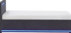 meise.möbel Polsterbett »CIRCLE inkl. LED-Beleuchtung & USB-Anschluss, wahlweise mit Bettkasten« erhältlich in den Breiten 90cm, 120cm & 140cm