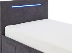 meise.möbel Polsterbett »CIRCLE inkl. LED-Beleuchtung & USB-Anschluss, wahlweise mit Bettkasten« erhältlich in den Breiten 90cm, 120cm & 140cm