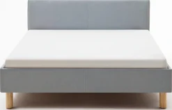meise.möbel Polsterbett »Lena in verschiedenen Breiten und Farben erhältlich« Breite 120cm & 140cm, mit Holzfüßen