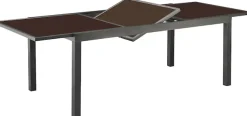 MERXX Garten-Essgruppe »Amalfi« inkl. 8 Stühlen und ausziehbarem Tisch (180 - 240 cm)