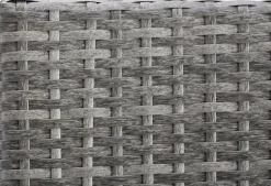 MERXX Garten-Essgruppe »Costa Rica« 6x Sessel, 1x Tisch 140x80 cm, inkl. Sitzkissen, OTTOs Choice, 13 Stk. tlg. Polyrattan, Tischplatte aus Sicherheitsglas, Unser Dauertiefpreis