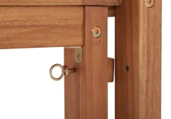 MERXX Garten-Essgruppe »Hawaii« 4x Bänke, 2x Tische, 4x Sitzkissen,Akazienholz FSC® 100 %